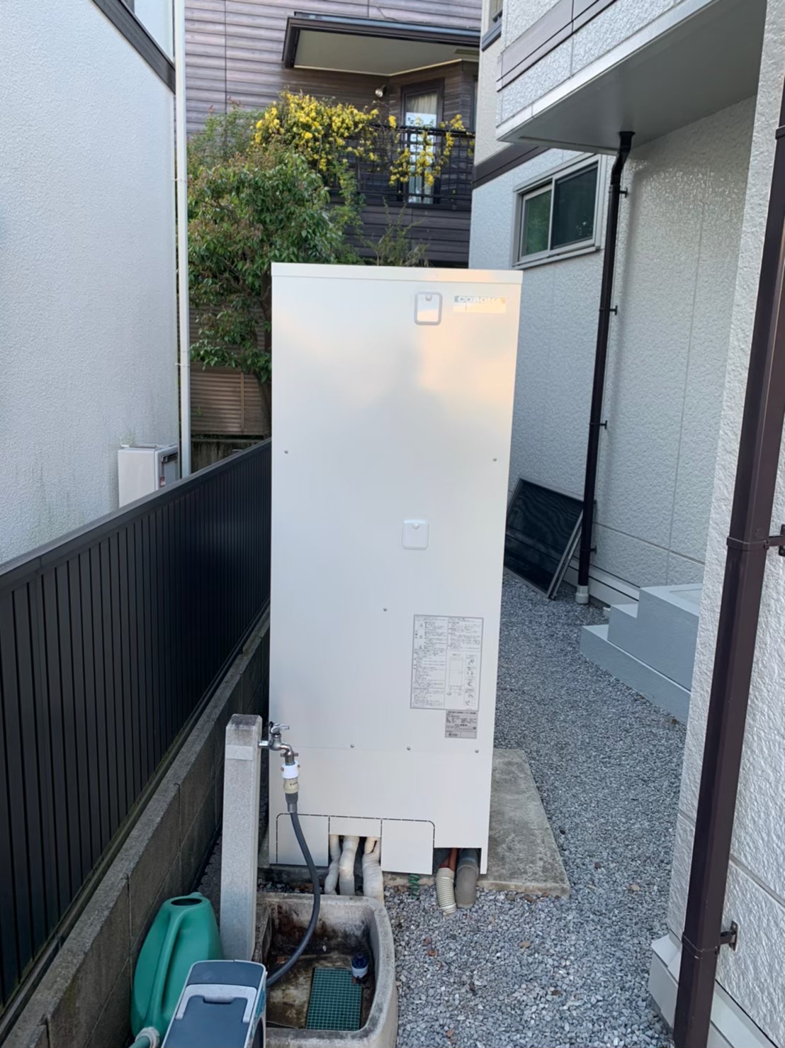 群馬県吾妻郡中之条町赤岩エコキュート交換工事M様